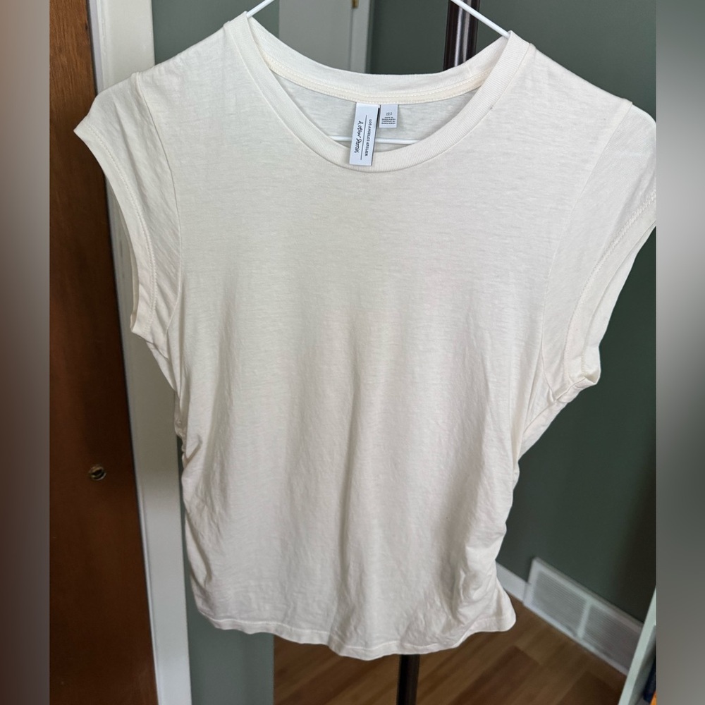 & Other Stories ruched t-shirt size small
